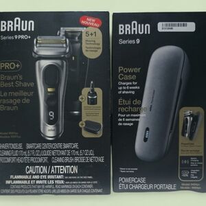 Braun Series 9 Pro+ Electric Shaver - Silver